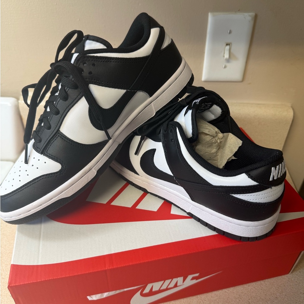 Nike Dunk Low in Black and White